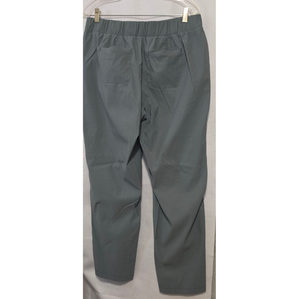 Modern Ambition Womens Recycled Nylon Stretch Pull On Pants Blue Gray Large - Picture 5 of 6